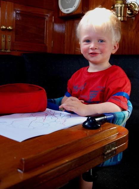 Todler with seat